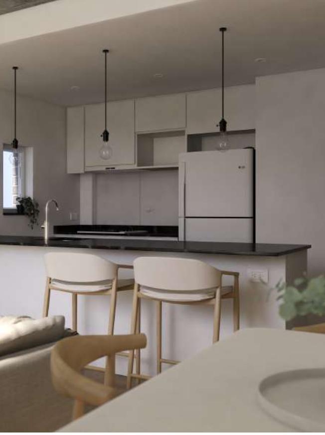 Foto de VENTA DEPARTAMENTO 1 DORMITORIO 3 DE FEBRER0 2378, EN CONSTRUCCIÓN, imagen 3