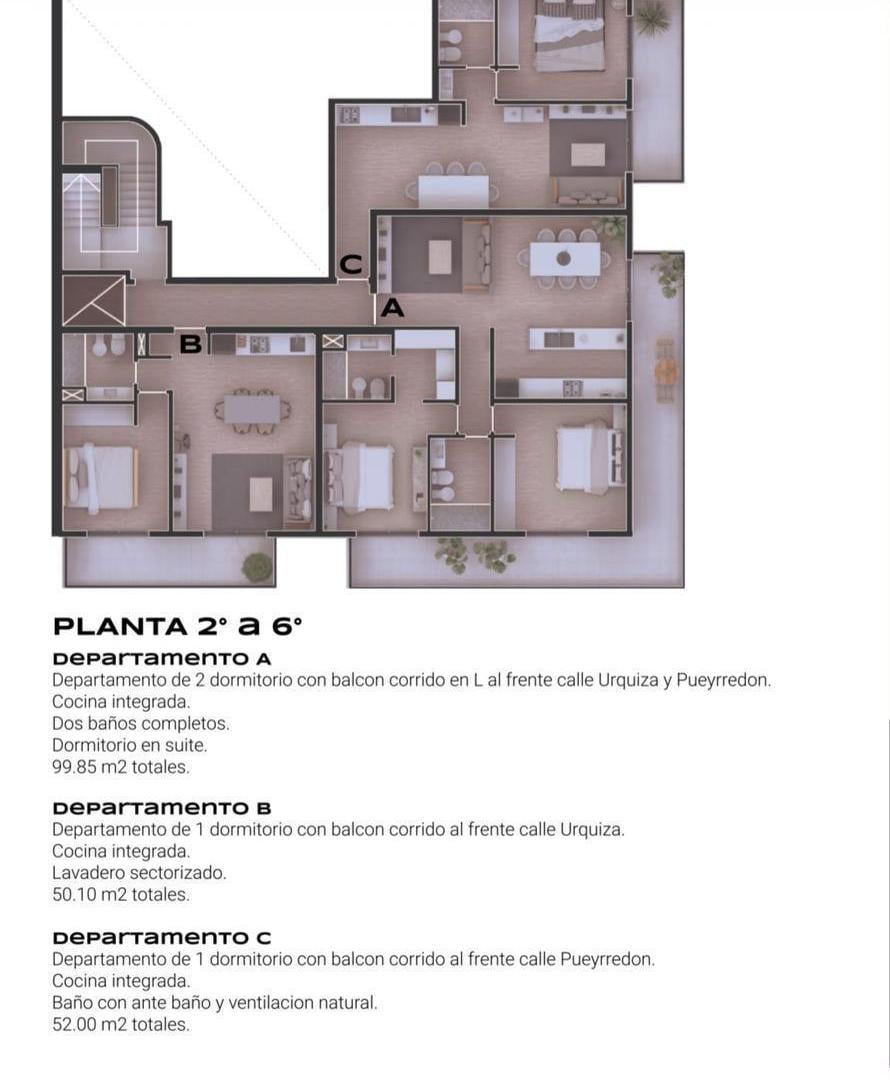 Foto de VENTA DEPARTAMENTO 1 DORMITORIO PICHINCHA - AMENITIES, imagen 5