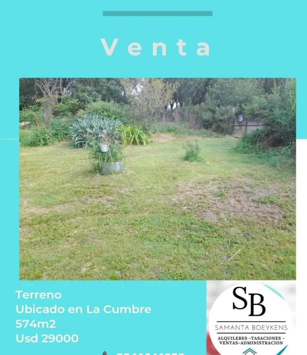 Lote Ubicado en La Ciudad de La Cumbre Cercado con Todos Los Servicios 5