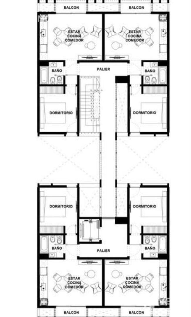 Encantador departamento de 2 ambientes con balcón