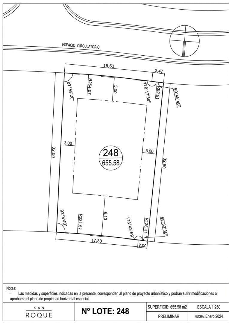 Foto de 100% FINANCIADO-LOTE BARRIO SAN ROQUE, imagen 2