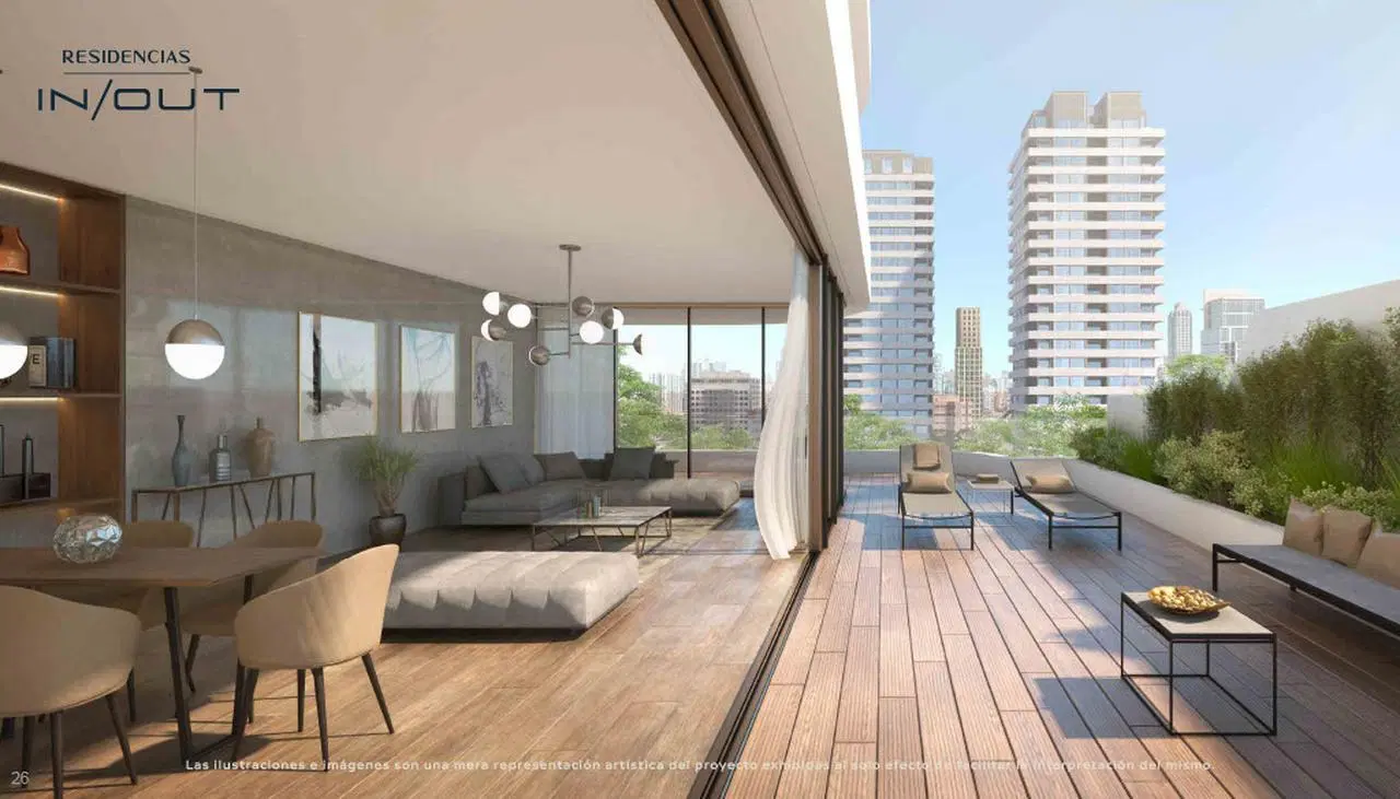 Venta departamento 3 ambientes Palermo 5