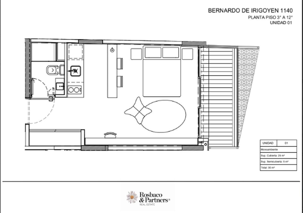 Departamento monoambiente en VENTA en pleno Microcentro, barrio San Telmo 📍( Rosbaco )