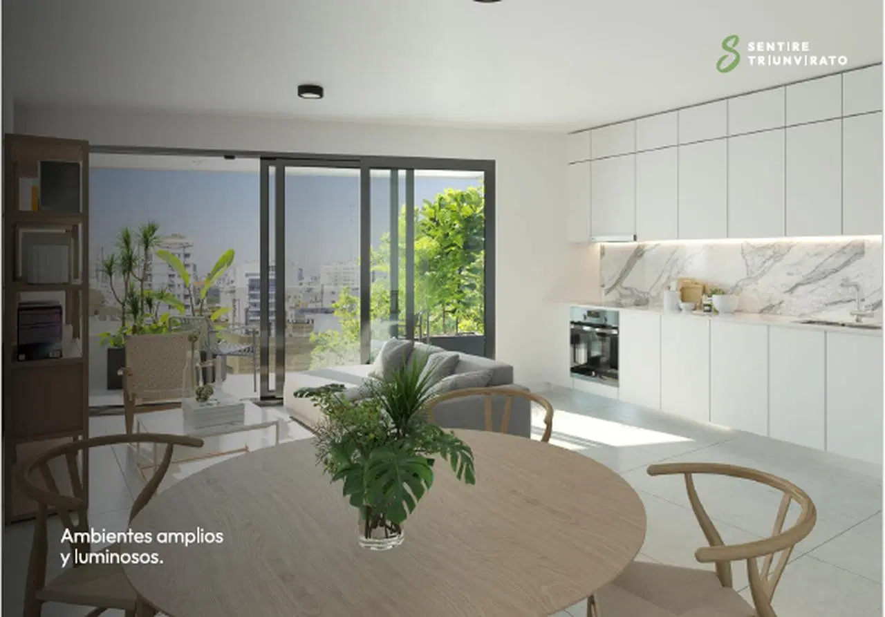 Departamento en venta Villa Ortúzar | 1 y 2 ambientes en pozo con financiación – Sentire Triunvirato 2