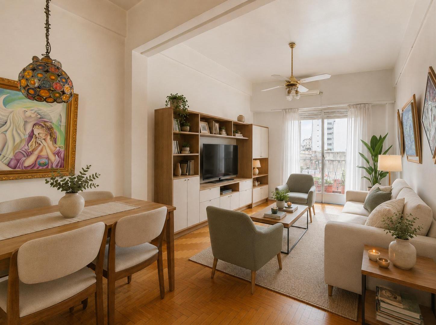 Foto de VENTA DEPARTAMENTO 3 AMBIENTES AL FRENTE CON BALCÓN CORRIDO. BALVANERA, imagen 5