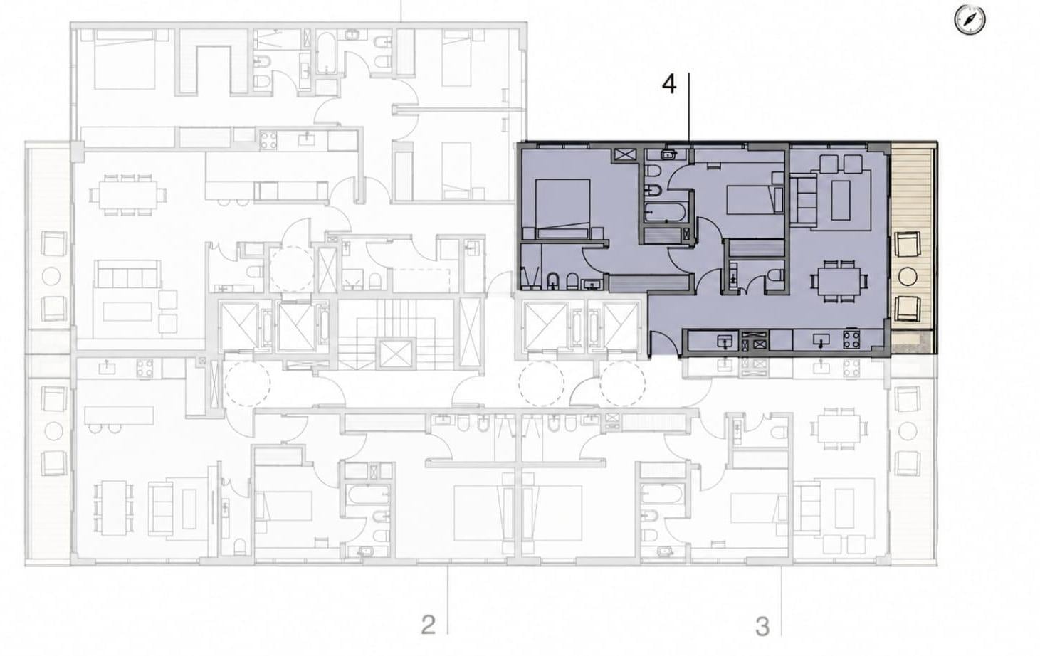 Foto de Venta departamento 3 ambientes, en Palermo chico, imagen 1