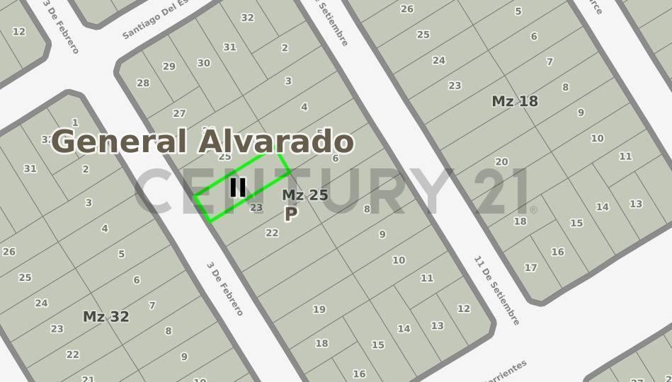 VENTA DE LOTE MIRAMAR CALLE 3 DE FEBRERO