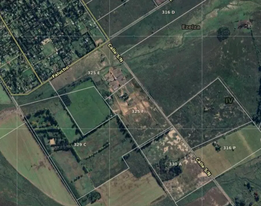 Campo en Venta, en un nuevo barrio en Canning que se denominará Villa María, 86,67 ha sup total. 4