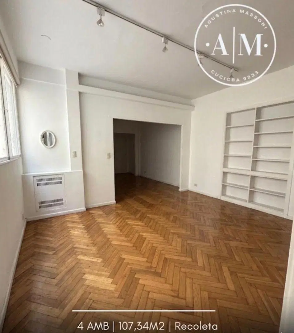 Impecable 4 Ambientes Con Dependencia | Cerca A Plaza Vicente López En Recoleta 3