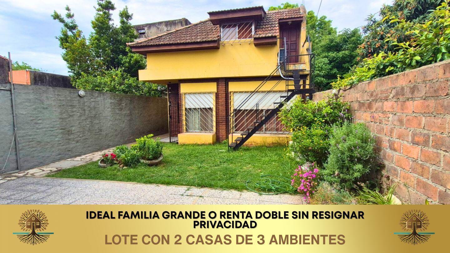 Casa 3 ambientes en Villa Ballester | 2 viviendas en lote propio ideal renta o 2 familias