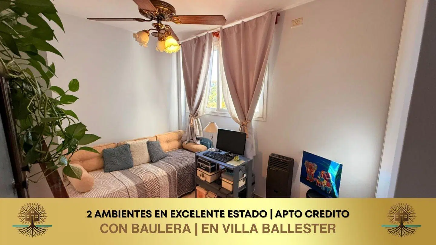 Departamento 2 ambientes. | PACIFICO RODRIGUEZ al 6100 5