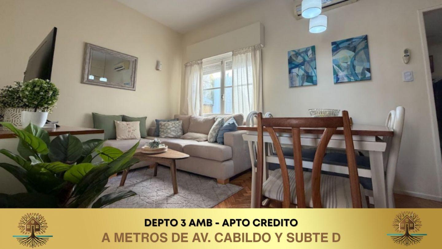 Belgrano R - 3 Amb - Apto Credito