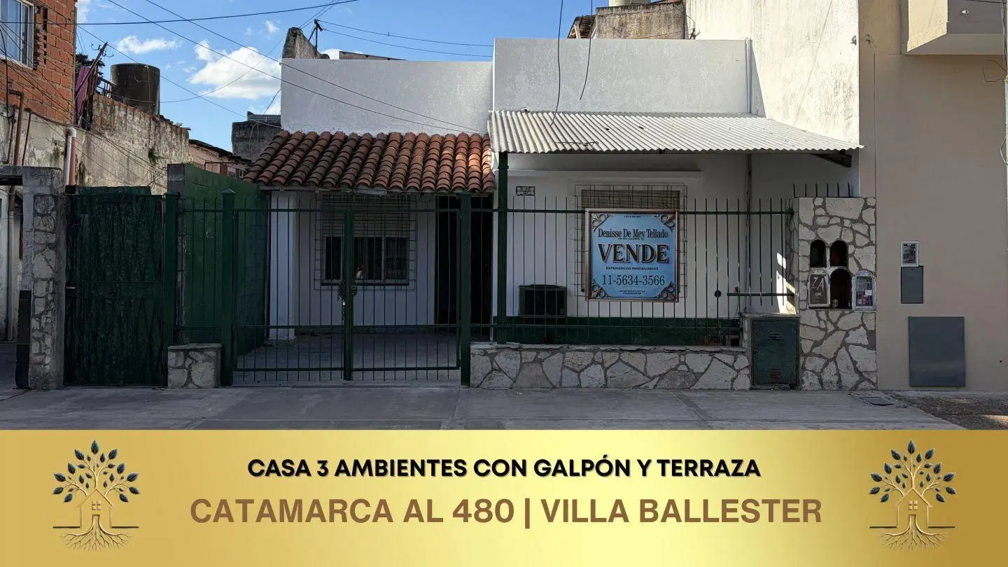 CASA + GALPÓN | VILLA BALLESTER, SAN MARTÍN | OPORTUNIDAD DE INVERSIÓN APTA PARA RECICLAR  SE ACEPT 4
