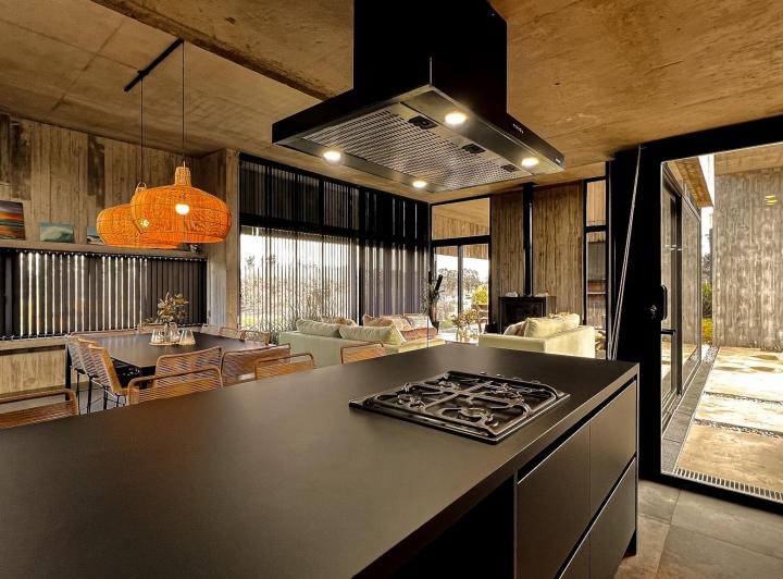 Casa de diseño en Chapadmalal Barrancas de S.Benito para 6PX Hola Sur 3