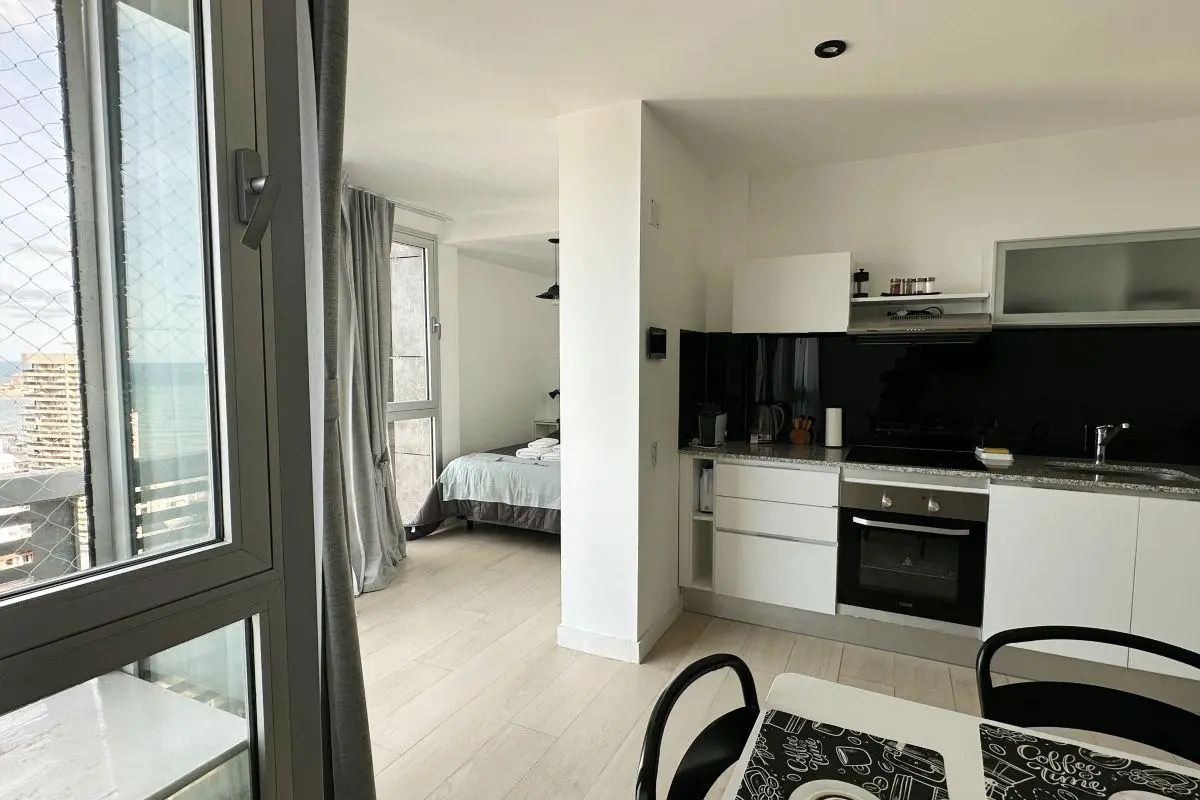Depto para 4 personas con vista al mar y amenities en el edificio Royal Park - Hola S 2