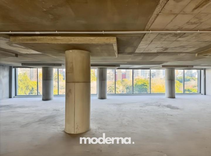 ESPECTACULAR OFICINA AAA | 255 M² | PLANTA LIBRE CON VISTA A PARQUE LAS HERAS | 2 COCHERAS 3