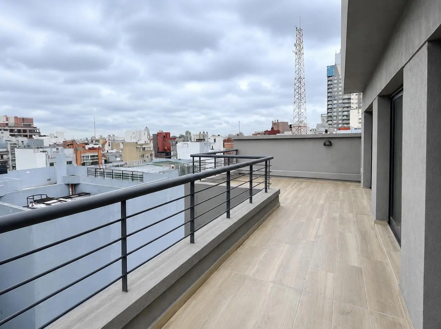 Departamento de 2 ambientes con balcón terraza 3