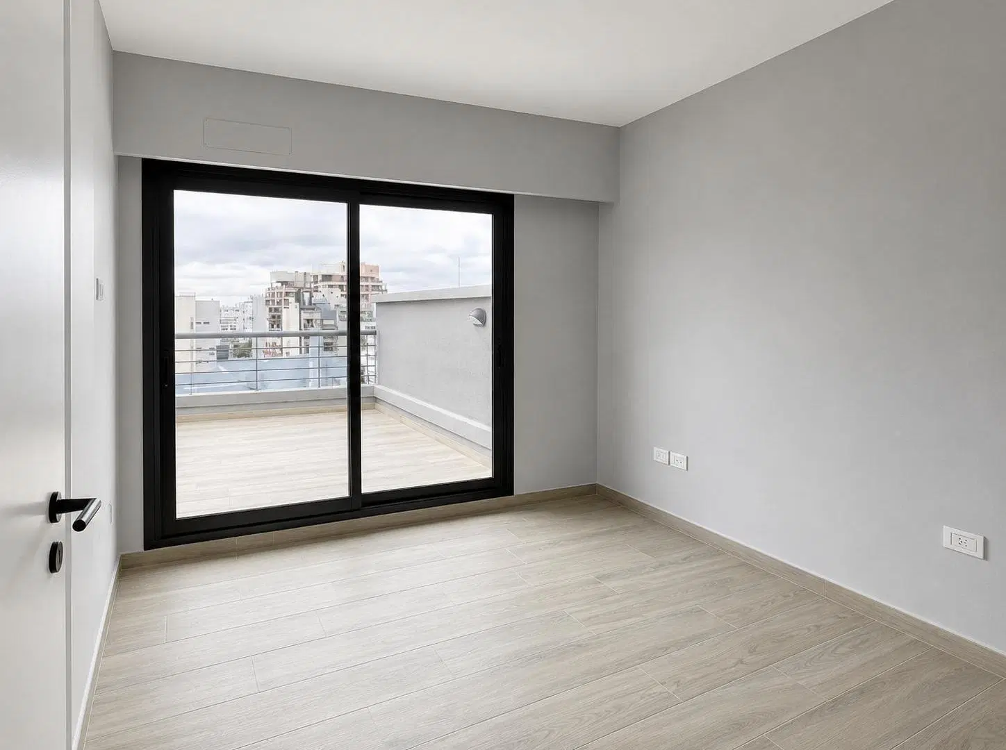 Departamento de 2 ambientes con balcón terraza 2