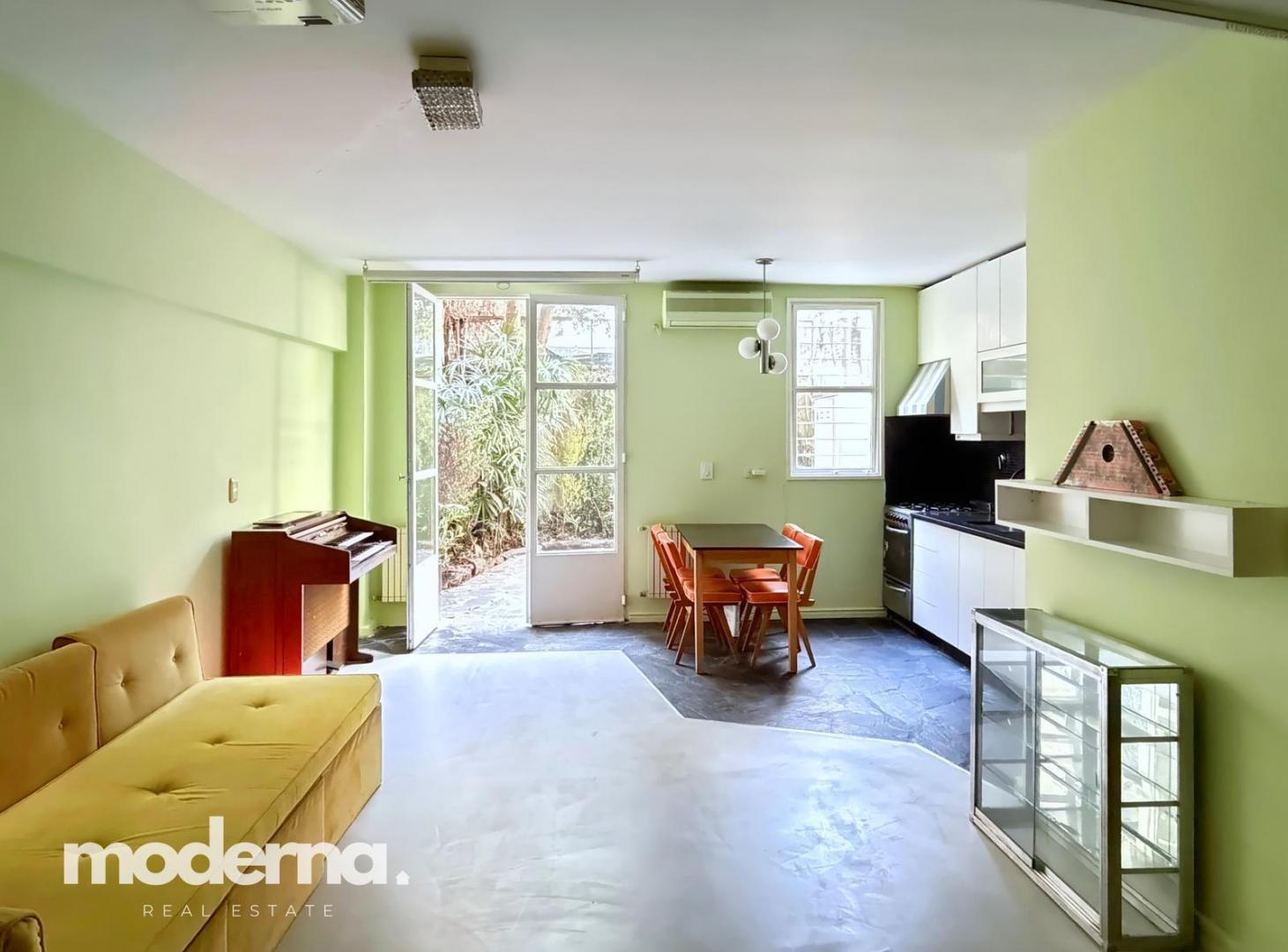 Hermoso PH en Duplex con jardín en Palermo Hollywood - Amueblado