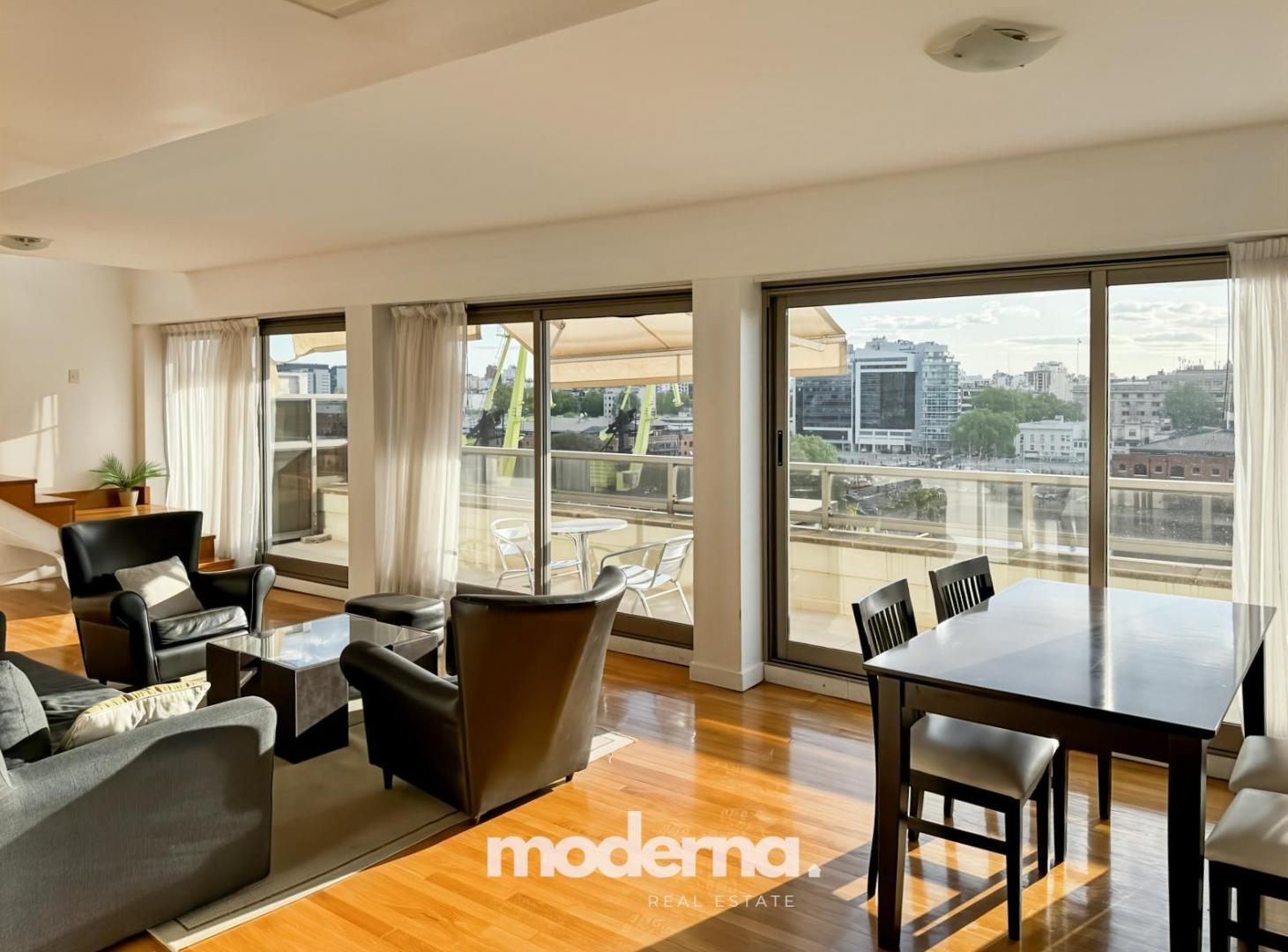 Foto de Duplex en Puerto Madero con terraza propia y vista al dique - Cochera, imagen 4
