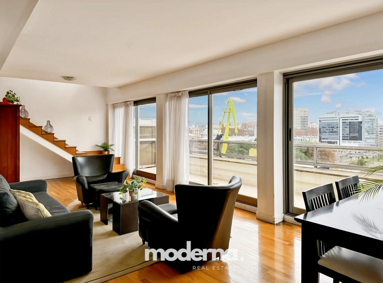 Foto de Duplex en Puerto Madero con terraza propia y vista al dique - Cochera, imagen 1