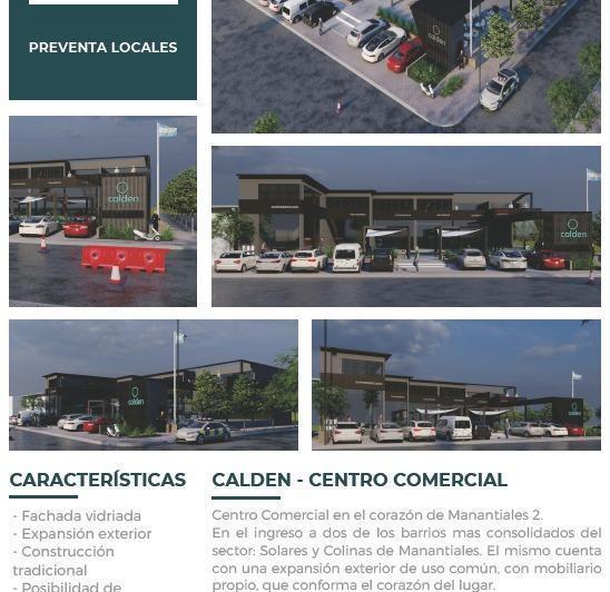 ULTIMO LOCAL COMERCIAL EN MANANTIALES II - APTO GASTRONOMIA