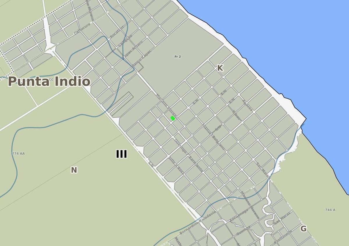 Lote de 20x40 en Punta Indio. 4