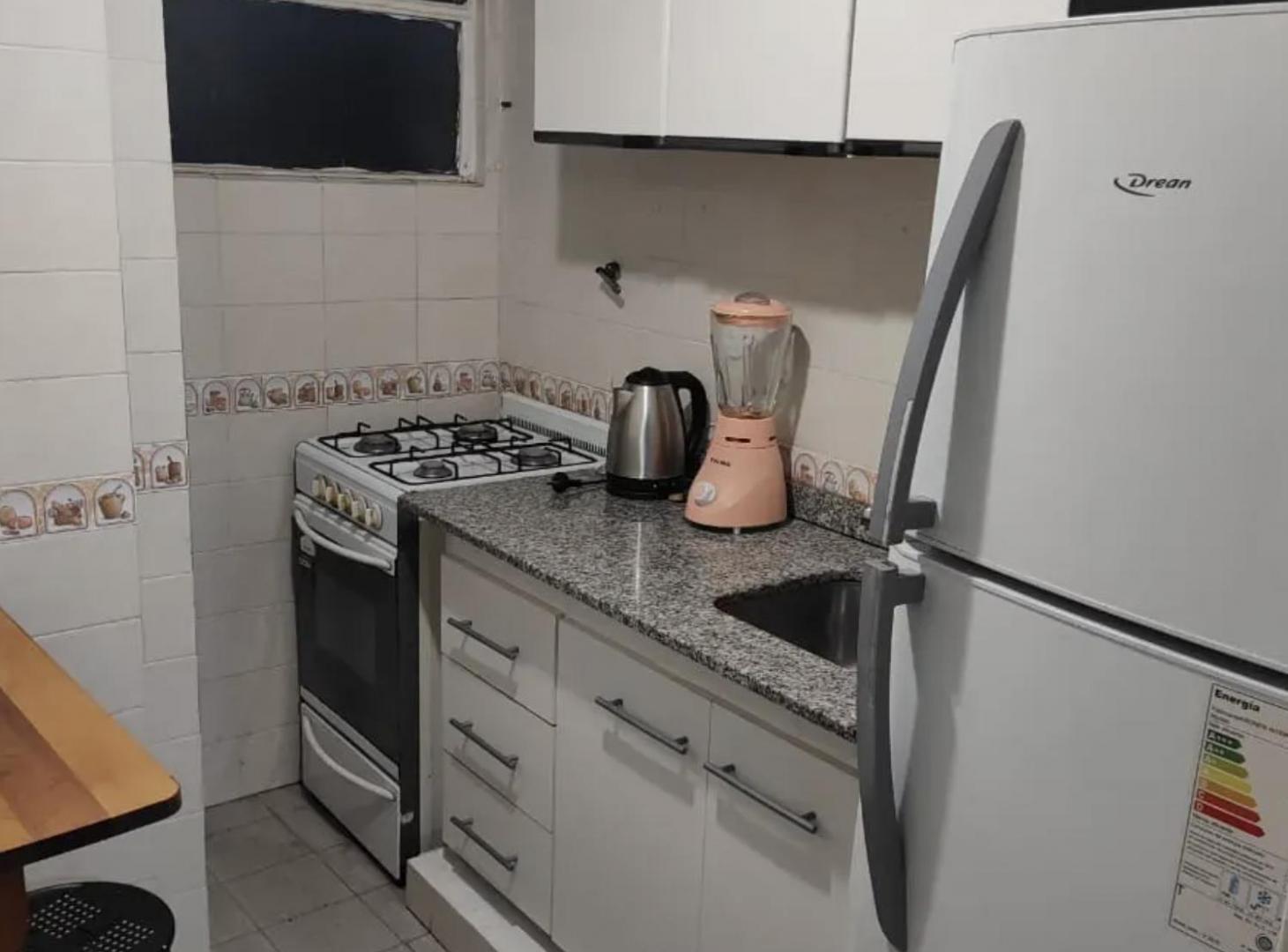 Alquiler departamento tres ambientes amueblado en Palermo