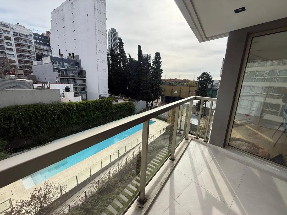 3 ambientes en Torre al lado del Polo. || Sin amoblar || Full amenities 3