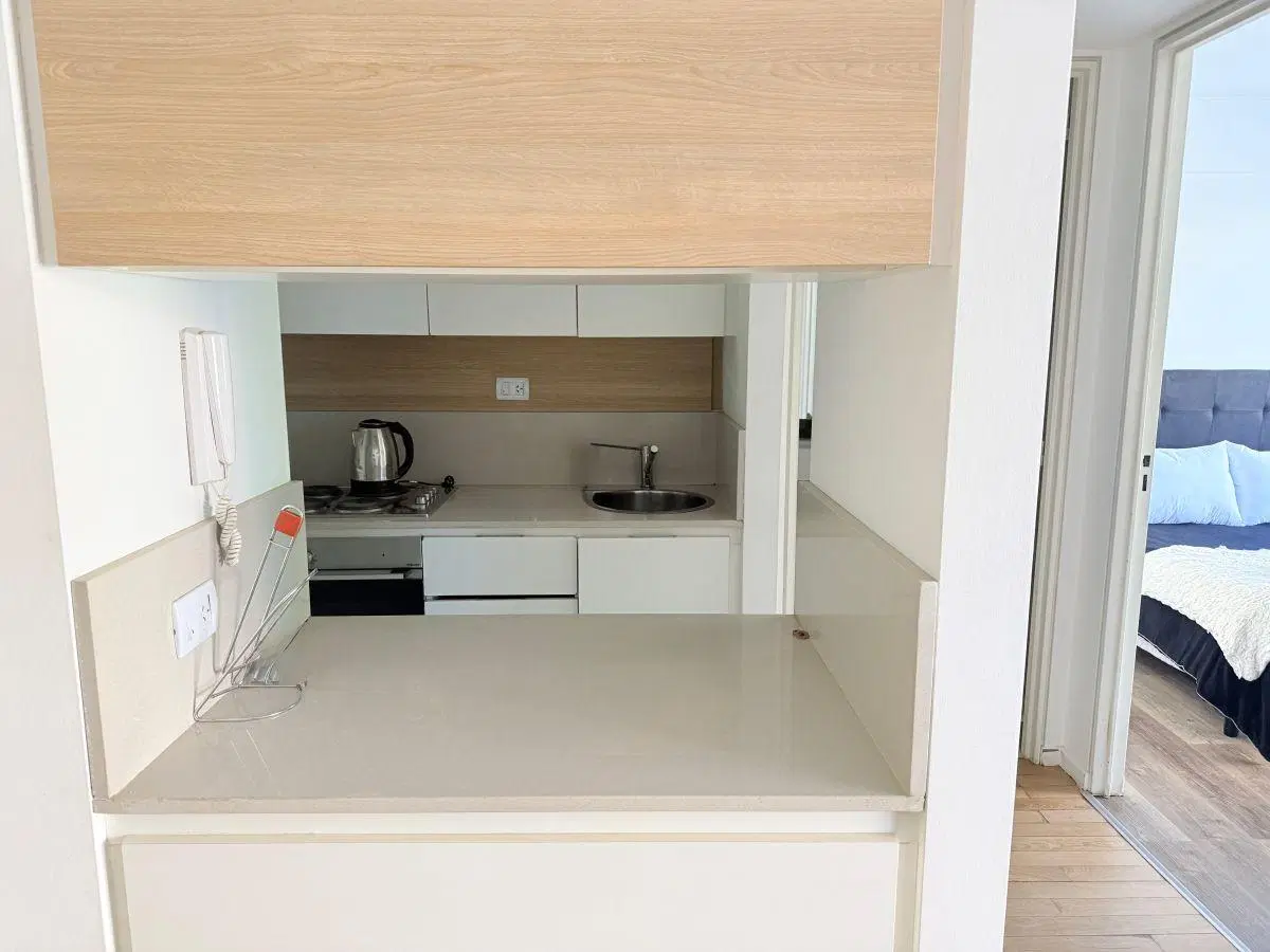 Dos ambientes en Torre con seguridad, al lado del Polo || Con Muebles || Edificio full amenities 3