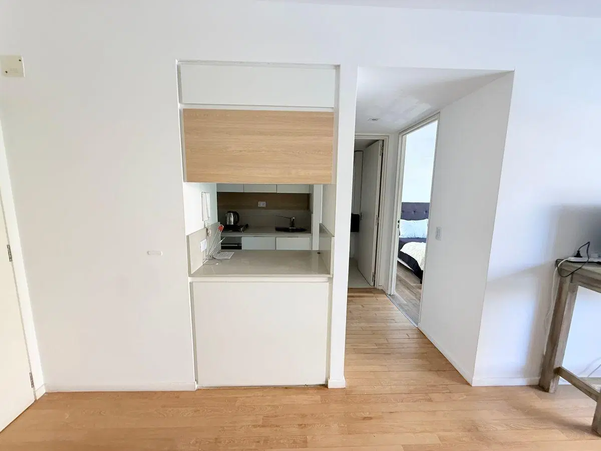 Dos ambientes en Torre con seguridad, al lado del Polo || Con Muebles || Edificio full amenities 5