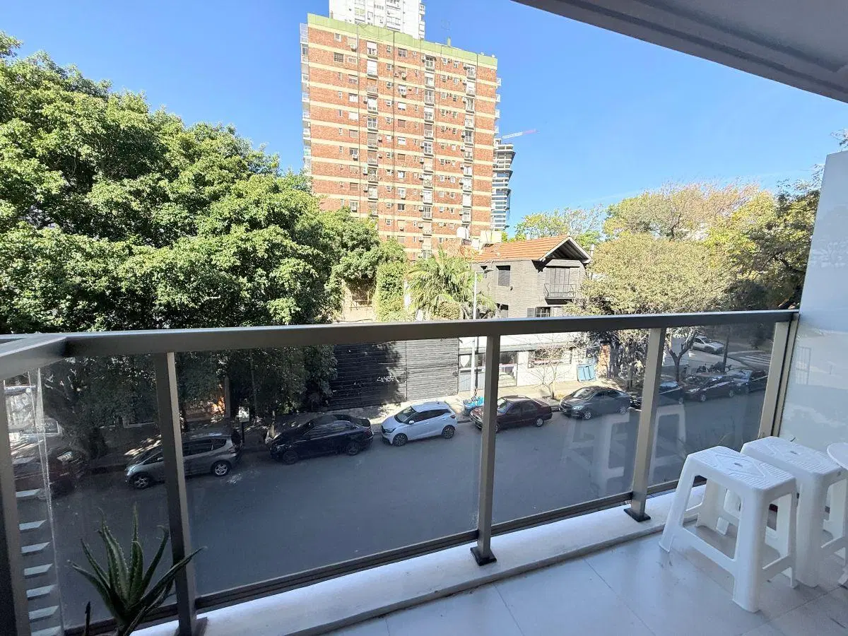 Dos ambientes en Torre con seguridad, al lado del Polo || Con Muebles || Edificio full amenities 4