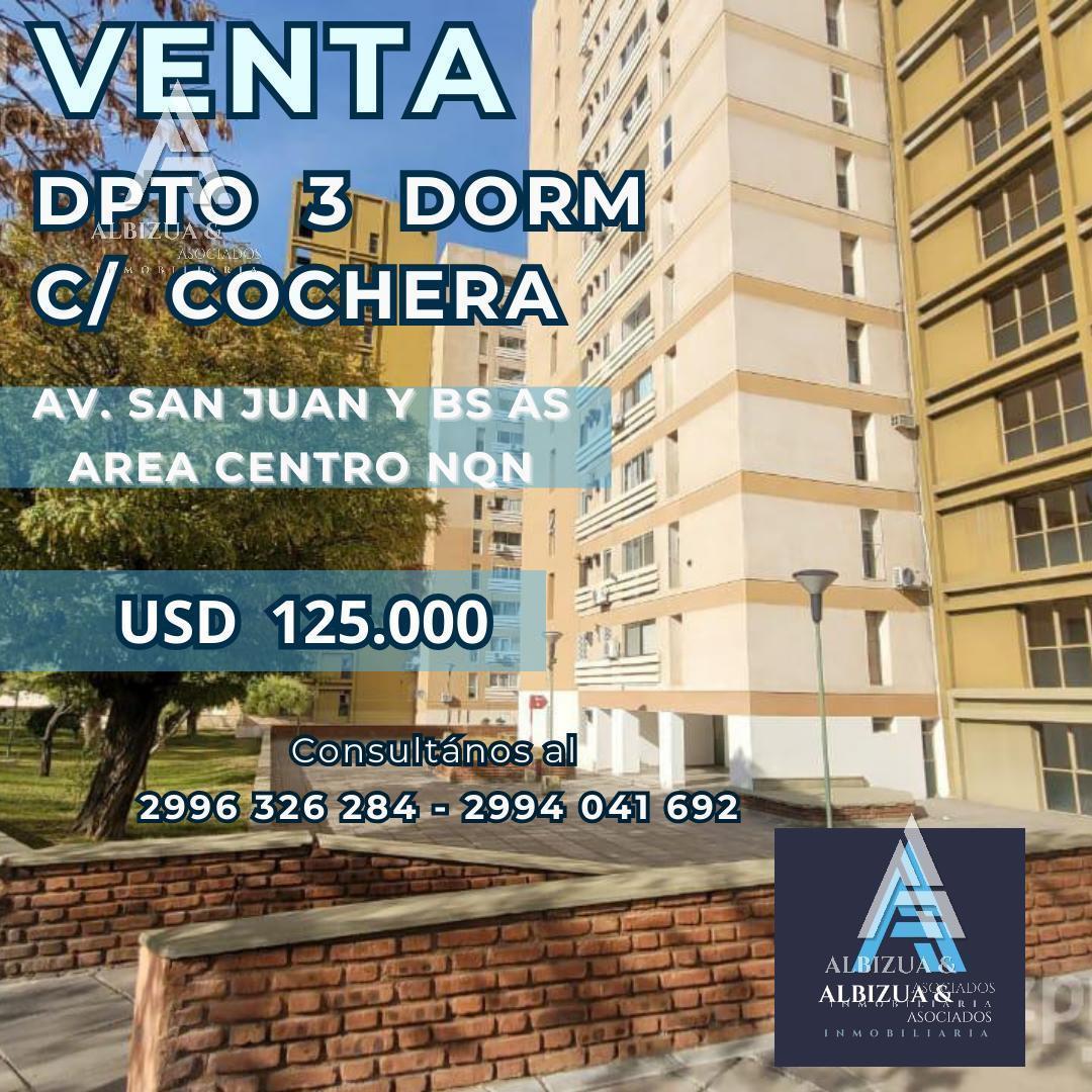 Departamento en Venta 3 Dorm C/ Cochera 2