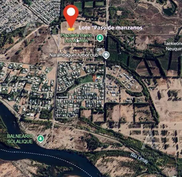 VENTA Lote 208 m² | Paso de Manzanos – NEUQUEN- ZONA RIO LIMAY 5