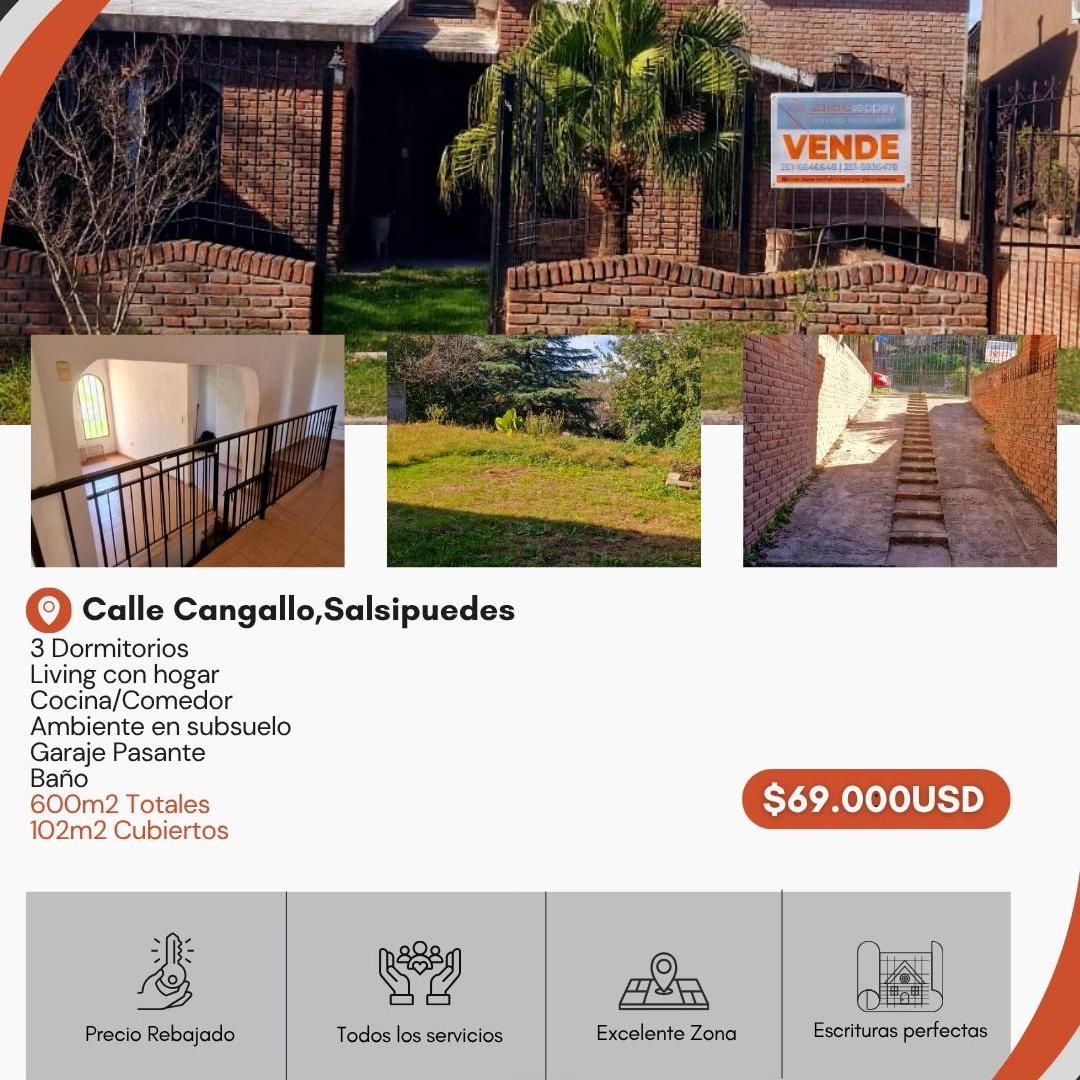 Foto de Casa rebajada en Salsipuedes ,Propiedad impecable en excelente Zona oportunidad Unica de compra, imagen 4
