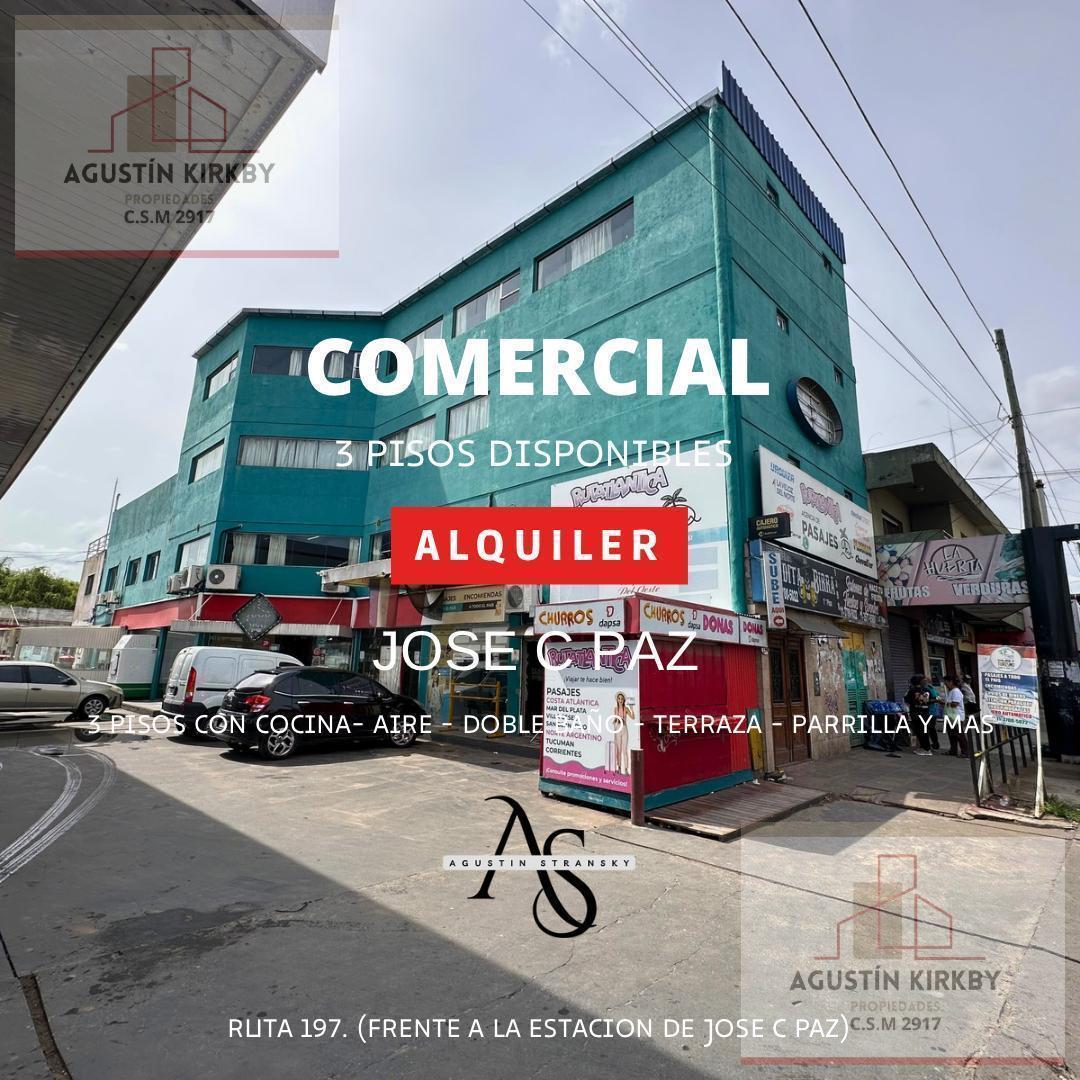 Foto de alquiler Local comercial de 3 pisos en JOSE C PAZ centro, imagen 1
