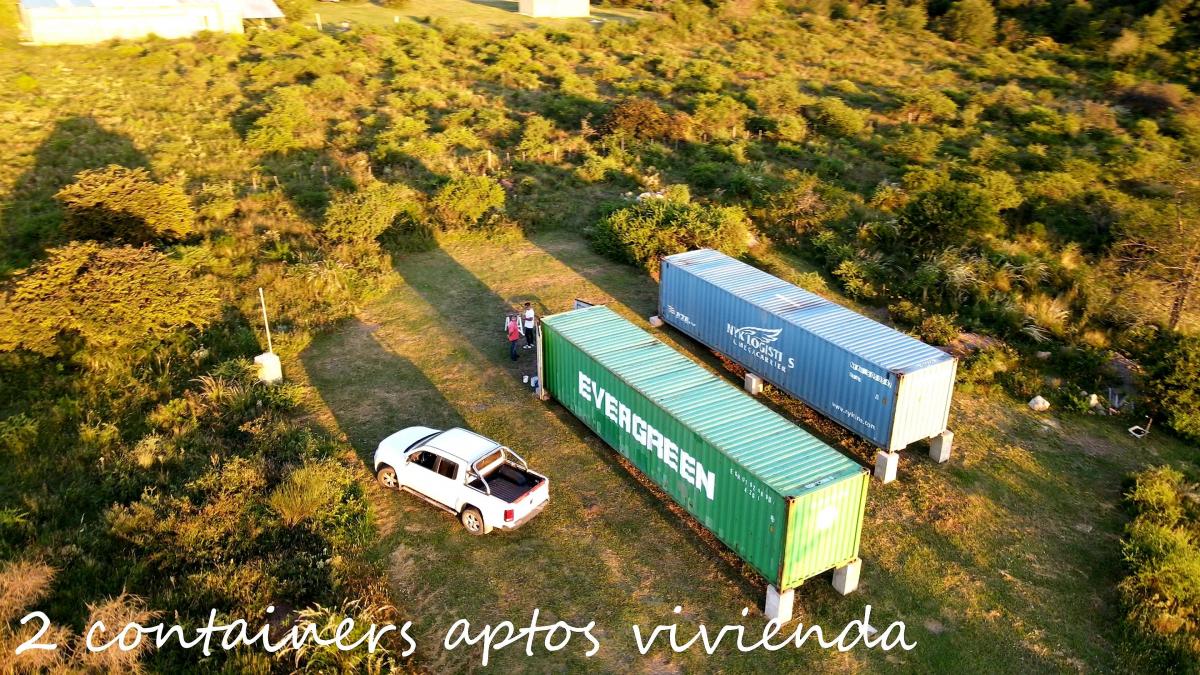 Foto de Venta 1Ha. de terreno con dos Contenedores aptos para vivienda Huerta, imagen 2
