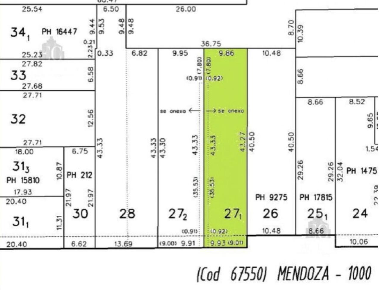 Foto de VENTA TERRENO 9,33 X 43,30 PLANTA BAJA + 8 (Y COMPLETAMIENTO) M2 COMO, imagen 4