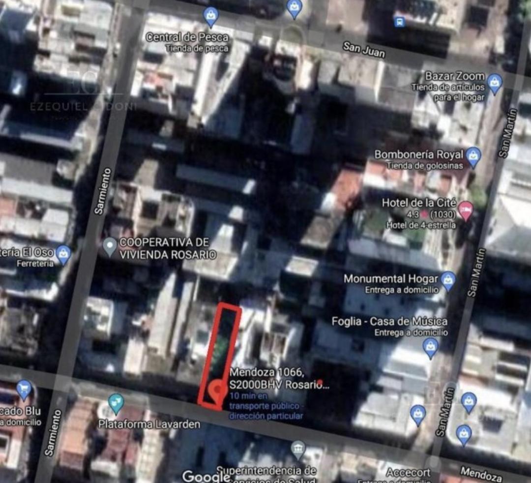 Foto de VENTA TERRENO 9,33 X 43,30 PLANTA BAJA + 8 (Y COMPLETAMIENTO) M2 COMO, imagen 2