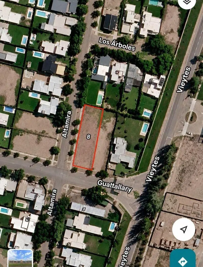 LOTE ESQUINA EN VENTA TERRUÑOZ DE ARAOZ III 8