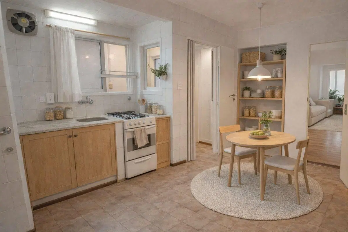 Venta Dpto 3 amb con Parrilla Apto Crédito Chauvin 4