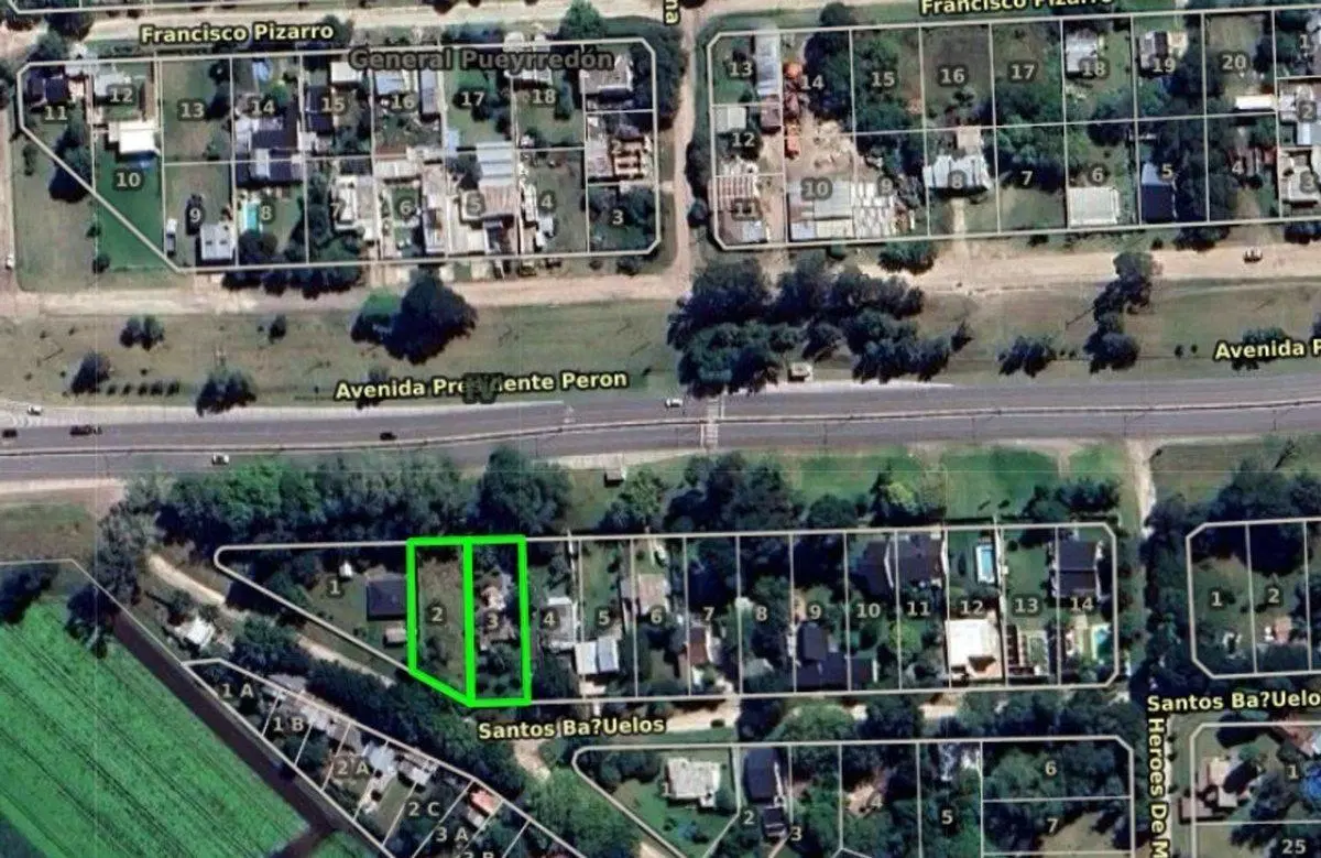 Venta Lote 647m2 en Batan 2