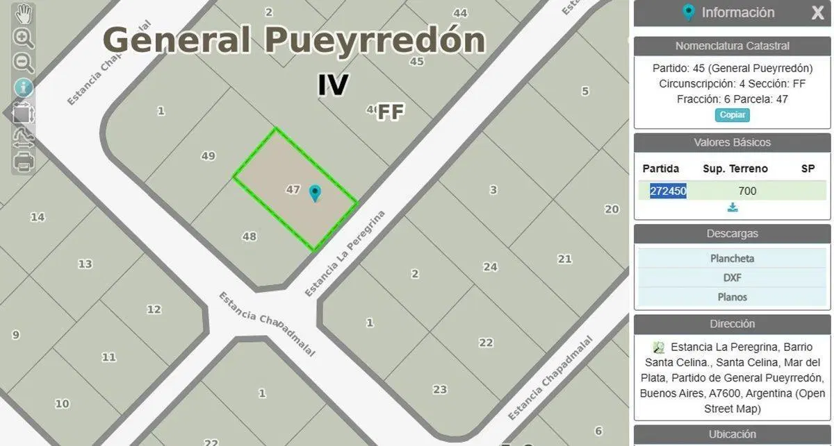 VENTA LOTE 700 MTR2 - SANTA CELINA 2