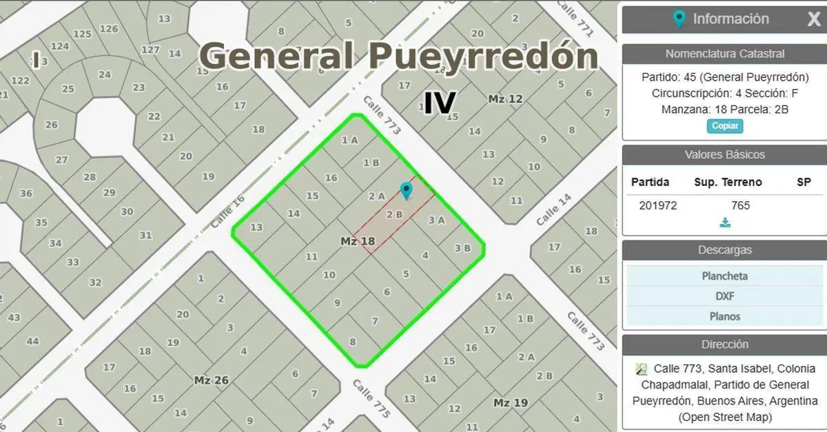 VENTA LOTE 765M2 SANTA ISABEL CHAPADMALAL 2