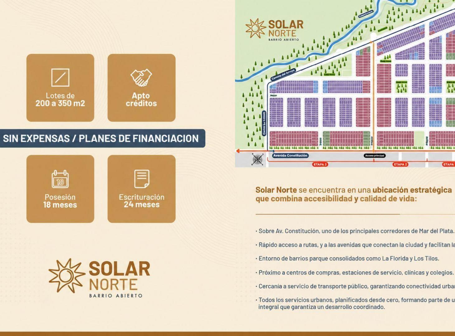 Foto de VENTA LOTE BARRIO ABIERTO SOLAR NORTE, imagen 3