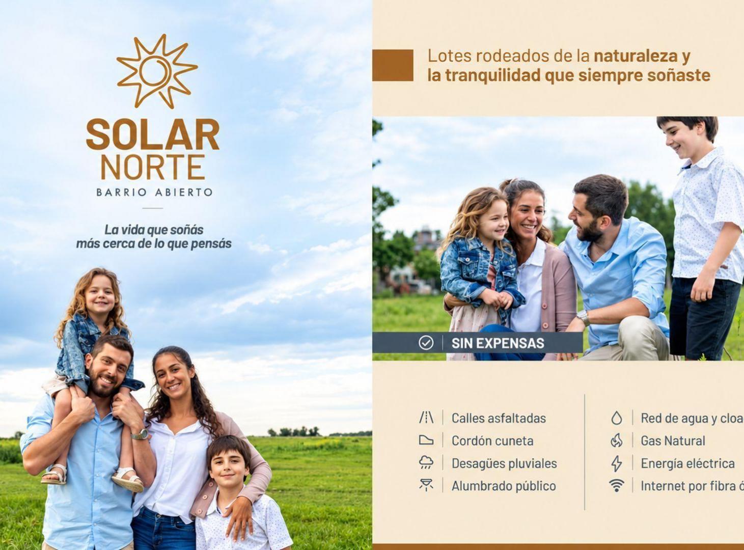 Foto de VENTA LOTE BARRIO ABIERTO SOLAR NORTE, imagen 2