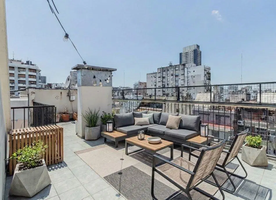 Dúplex 4 ambientes con cochera terraza y parrilla en Palermo 2