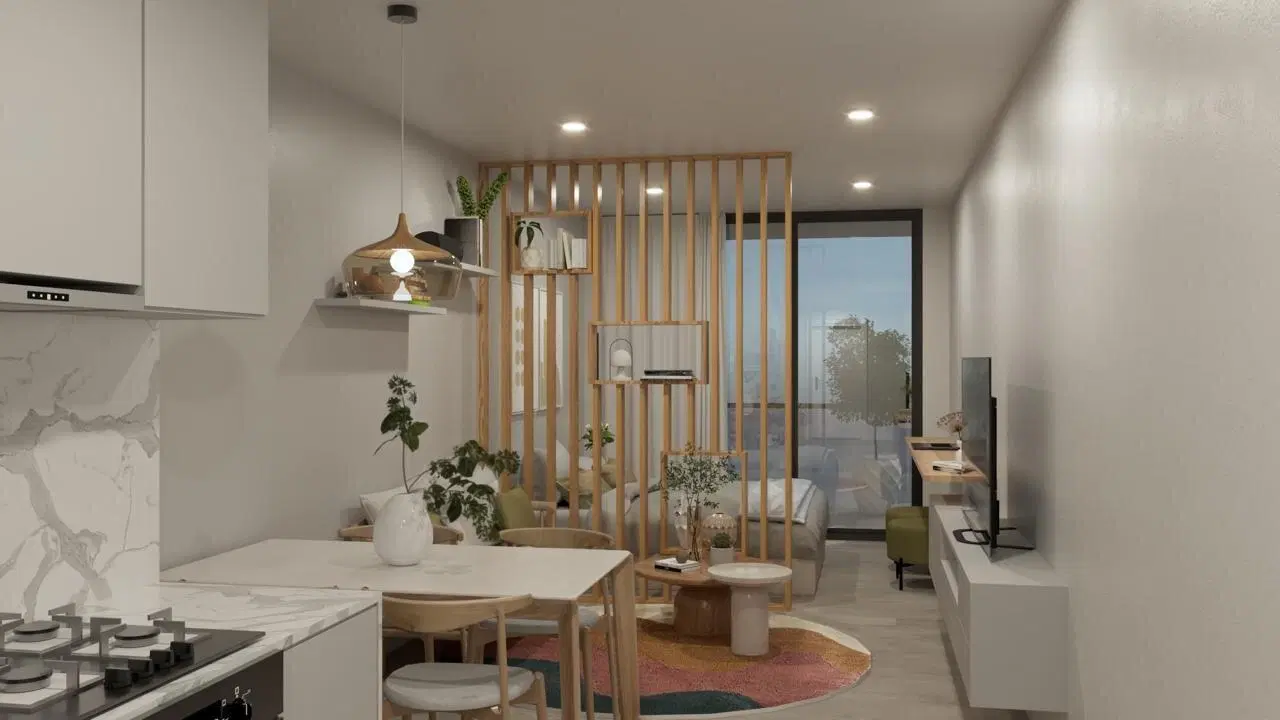 3 Ambientes al frente en Construccion Villa Devoto 5