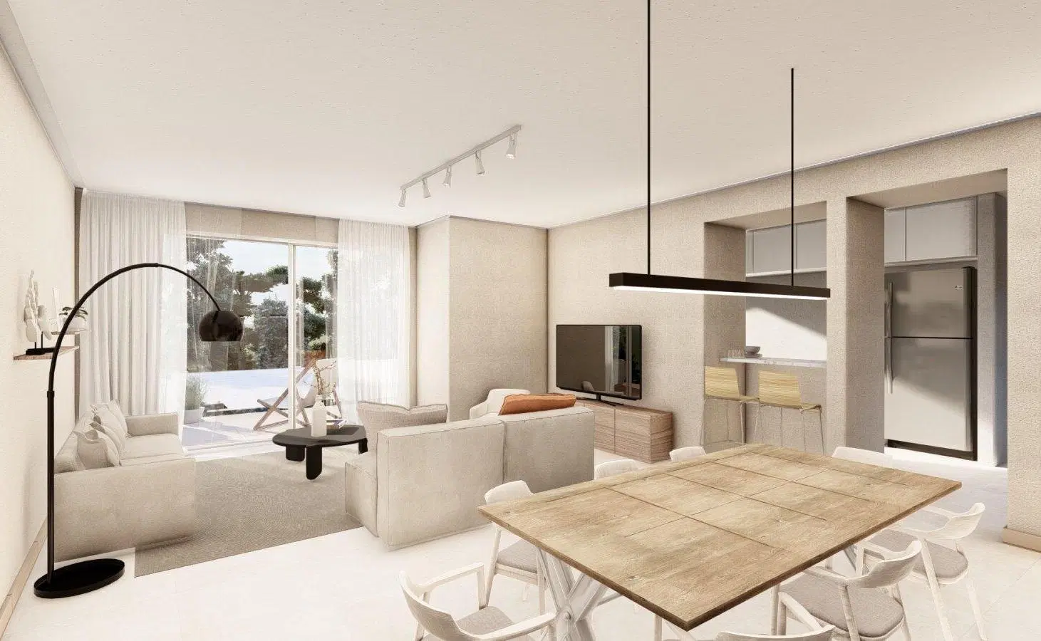2 ambientes. Frente. A estrenar. Premium. Cochera 8