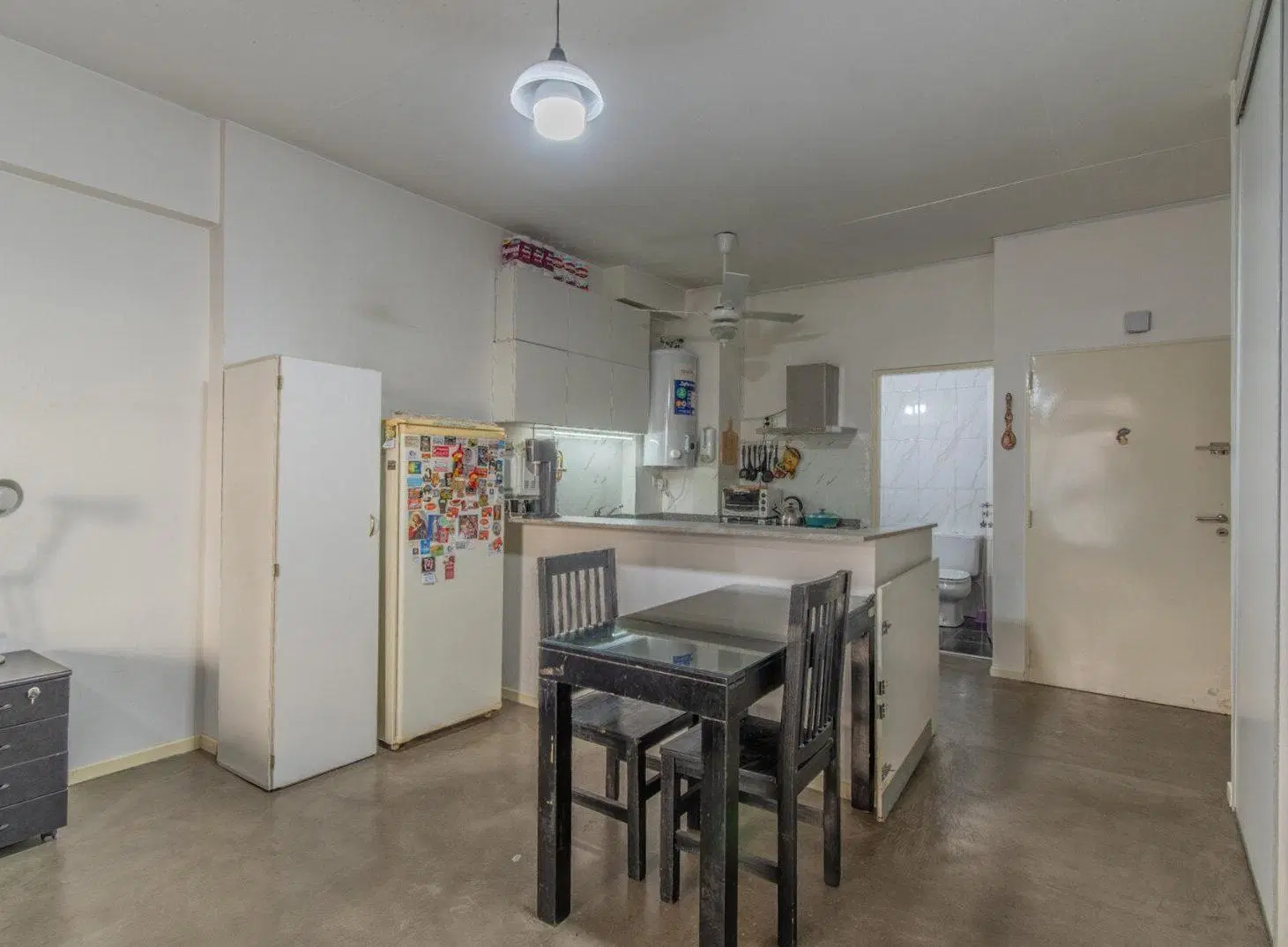 Venta monoambiente balcón baulera apto crédito| Apto profesional Almagro 3